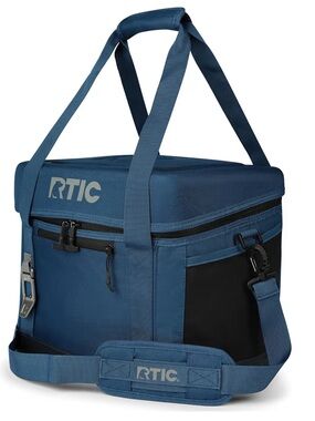 RTIC Navy Soft Cooler Bag - Insulated Carry Cooler